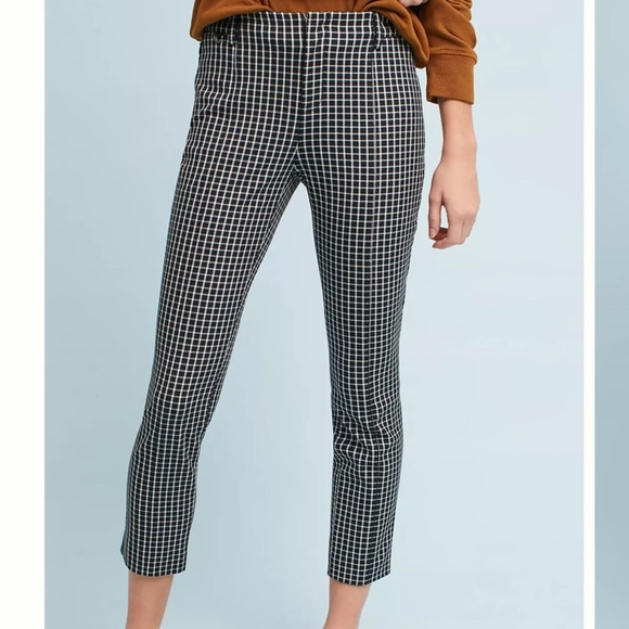 Anthropologie Black and White Essential Slim. XS - Picture 1 of 9